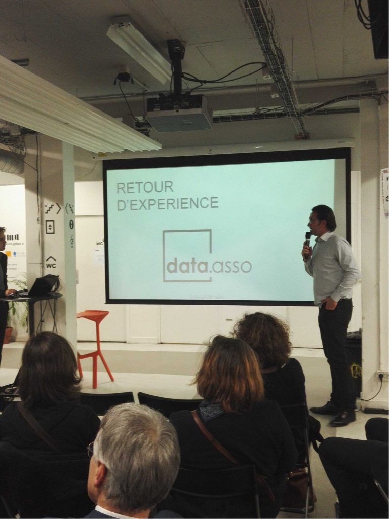 Marc Sallières présente DataAsso au Numa Paris 15022016