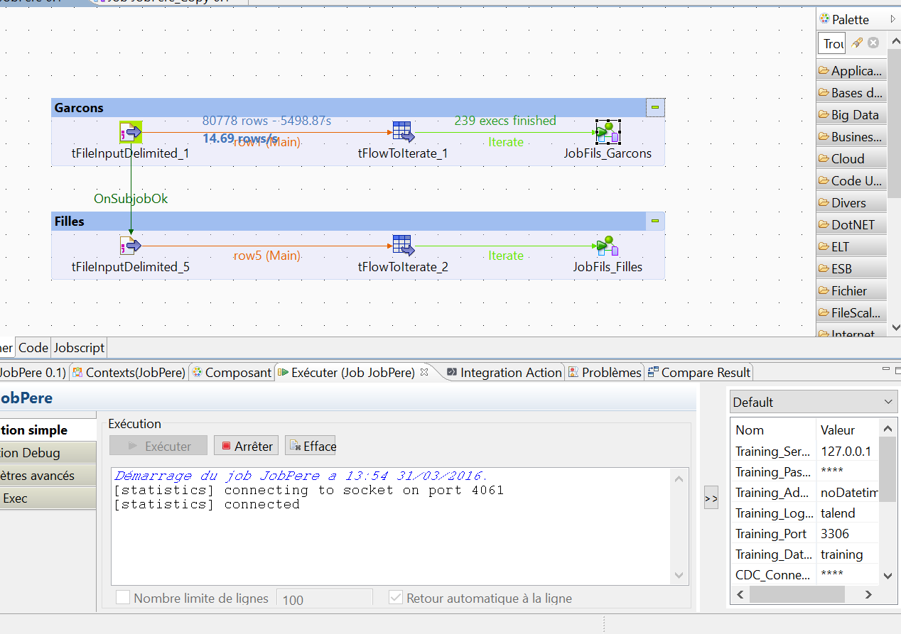 talend réduire temps traitement xml 13