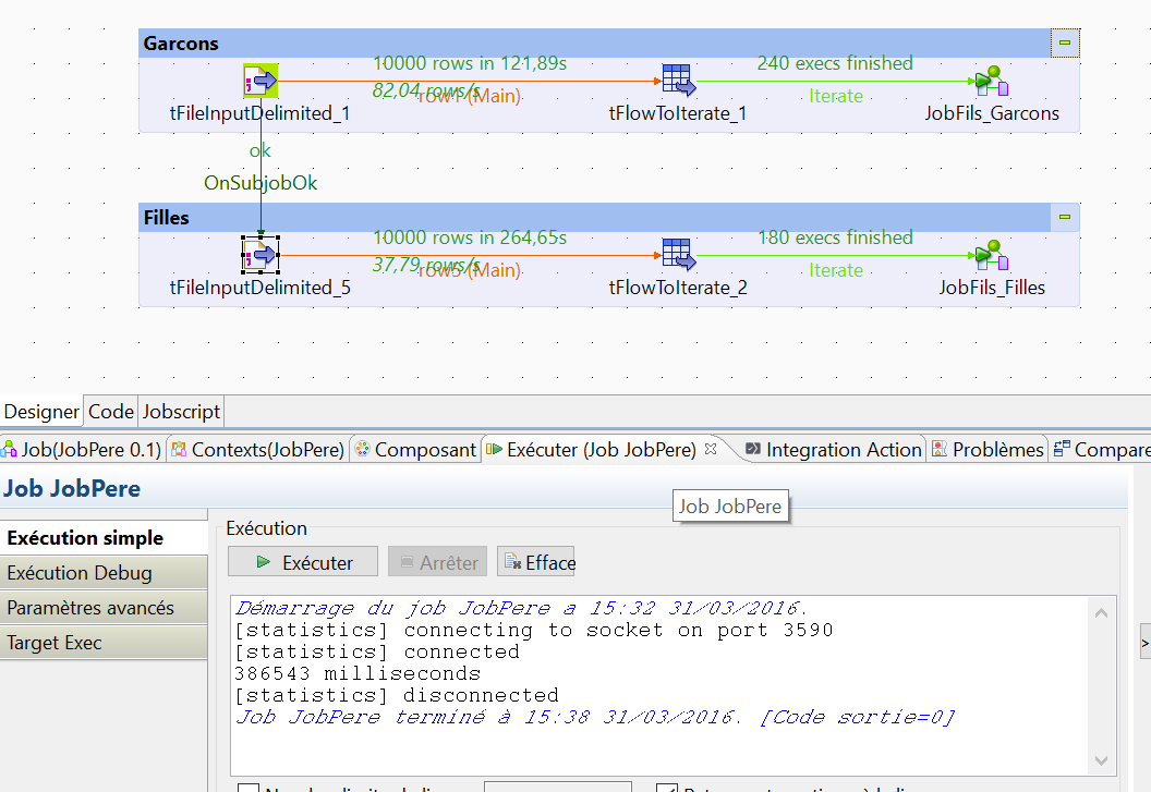 talend réduire temps traitement xml 14