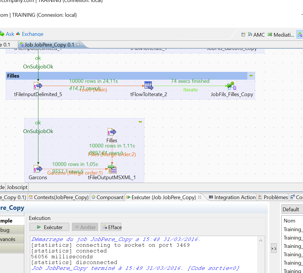 talend réduire temps traitement xml 15