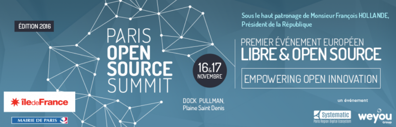 Paris Open Source Summit 2016
