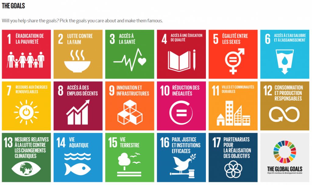 poss 2016 global goals