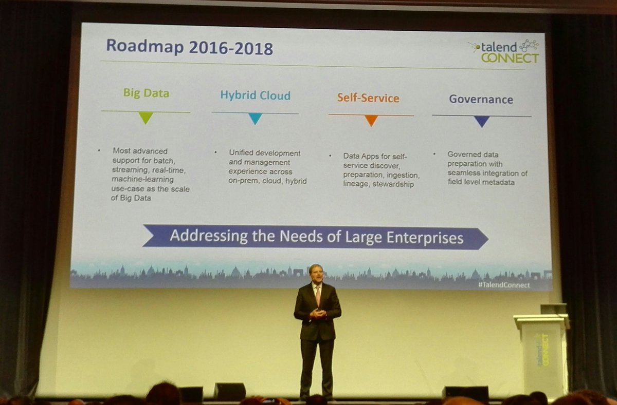 roadmap talend connect 2016 laurent bride 2