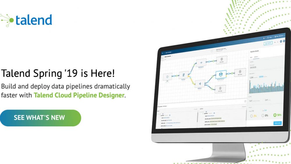 talend spring 19 pipeline designer