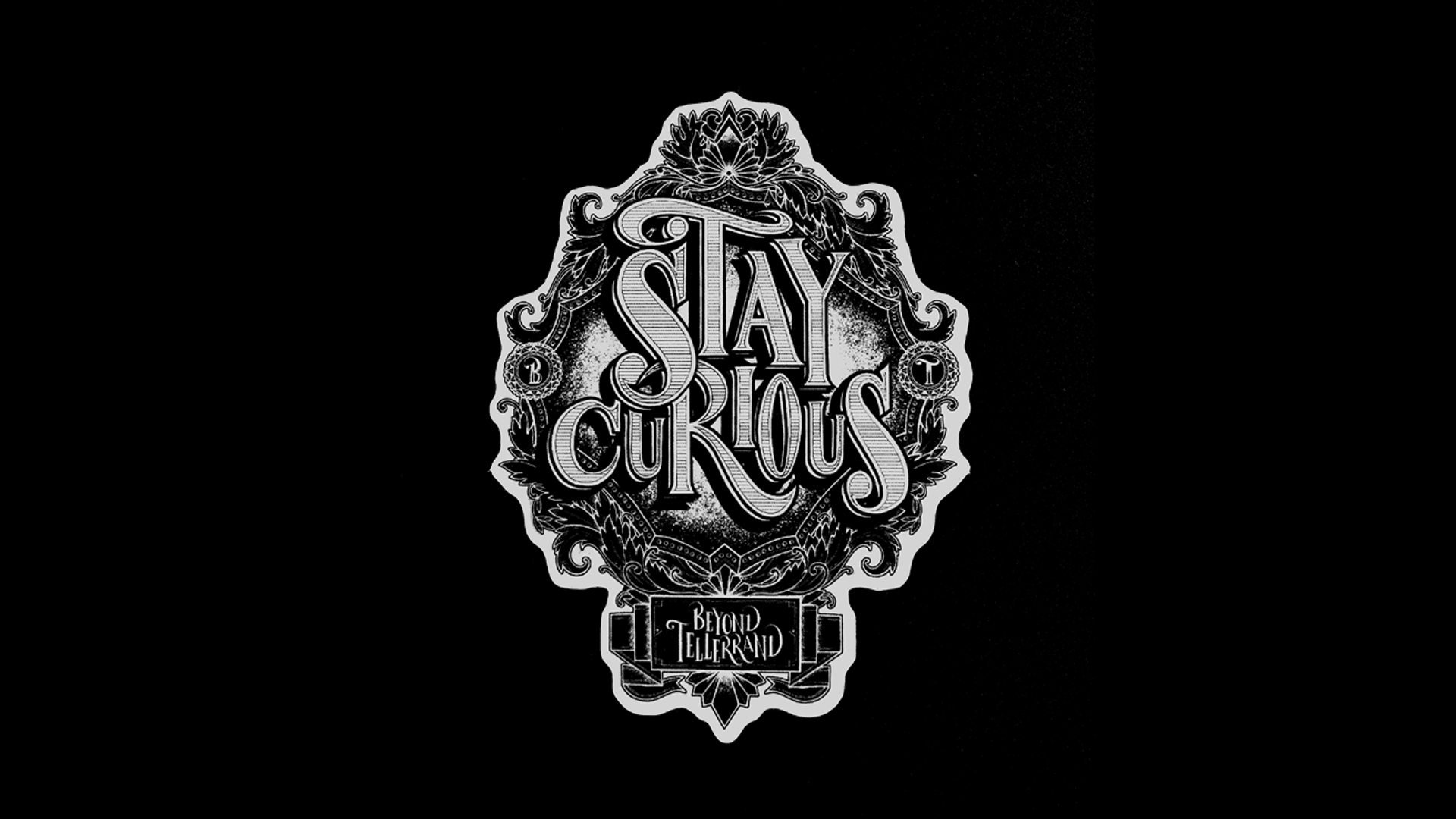 logo stay curioius réalisé par Rob Draper