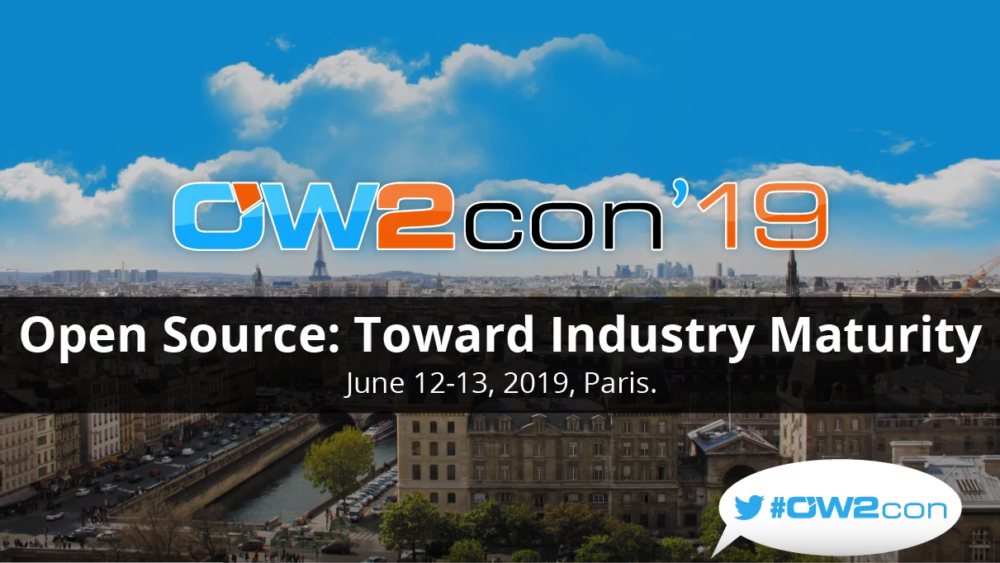 bannière de la conférence ow2con 2019