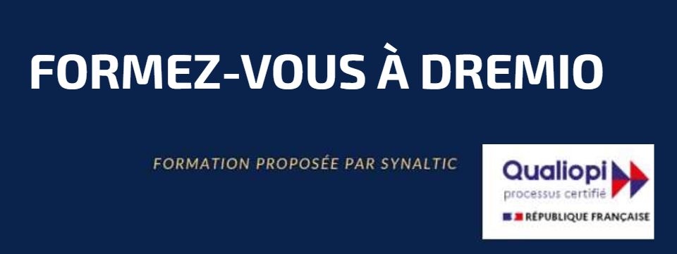 dremio formation 3 jours