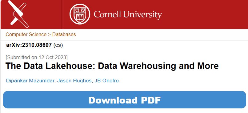 data warehousing and more