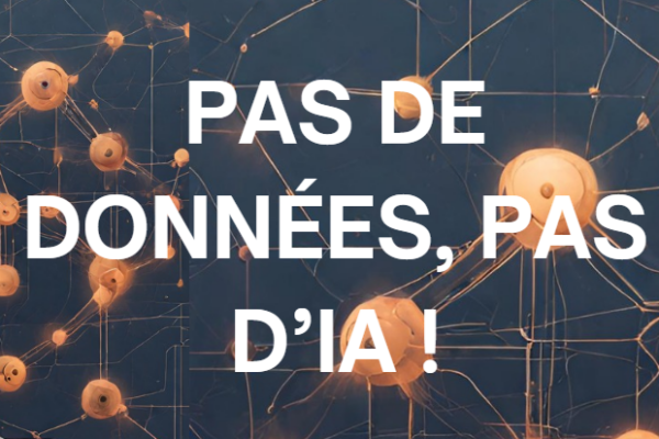 Pas de données, pas d’IA !