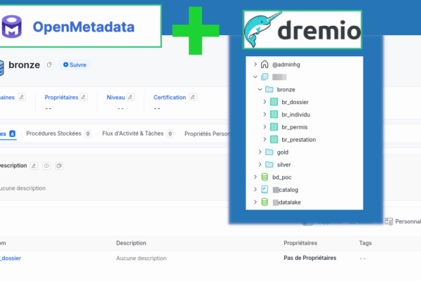 OpenMetada + Dremio