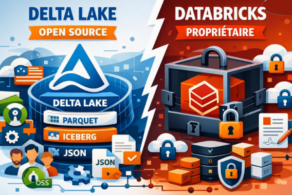 Delta Lake est open source. Databricks ne l&rsquo;est pas.